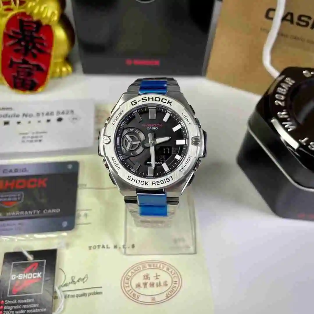 General Watches Casio Watch Men's Watch Paired with Original Fully Automatic Mechanical Movement Top Grade 316 Precision Steel Case with Mineral Super Strong Mirror Diameter 48mm KK02550 view 6
