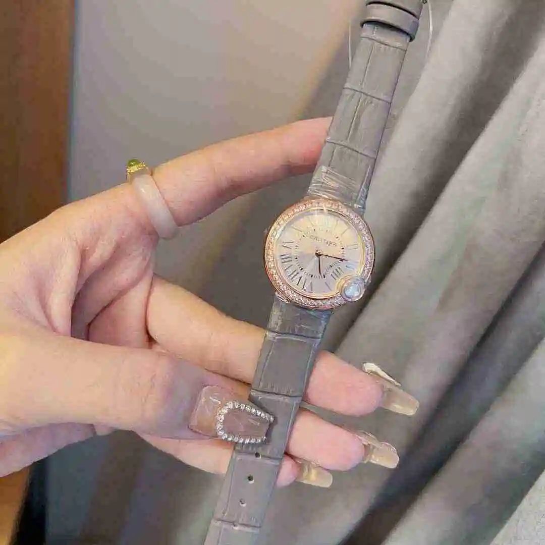 General Watches Cartier Watch Women's Watch Paired with Original Fully Automatic Mechanical Movement Top Grade 316 Precision Steel Case with Mineral Super Strong Mirror Diameter 30mm KK02650 view 7