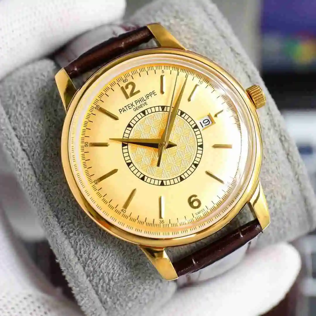 General Watches Patek Philippe Watch Men's Watch Paired with Original Fully Automatic Mechanical Movement Top Grade 316 Precision Steel Case Case with Mineral Super Strong Mirror Diameter 42mm KK09800 view 7