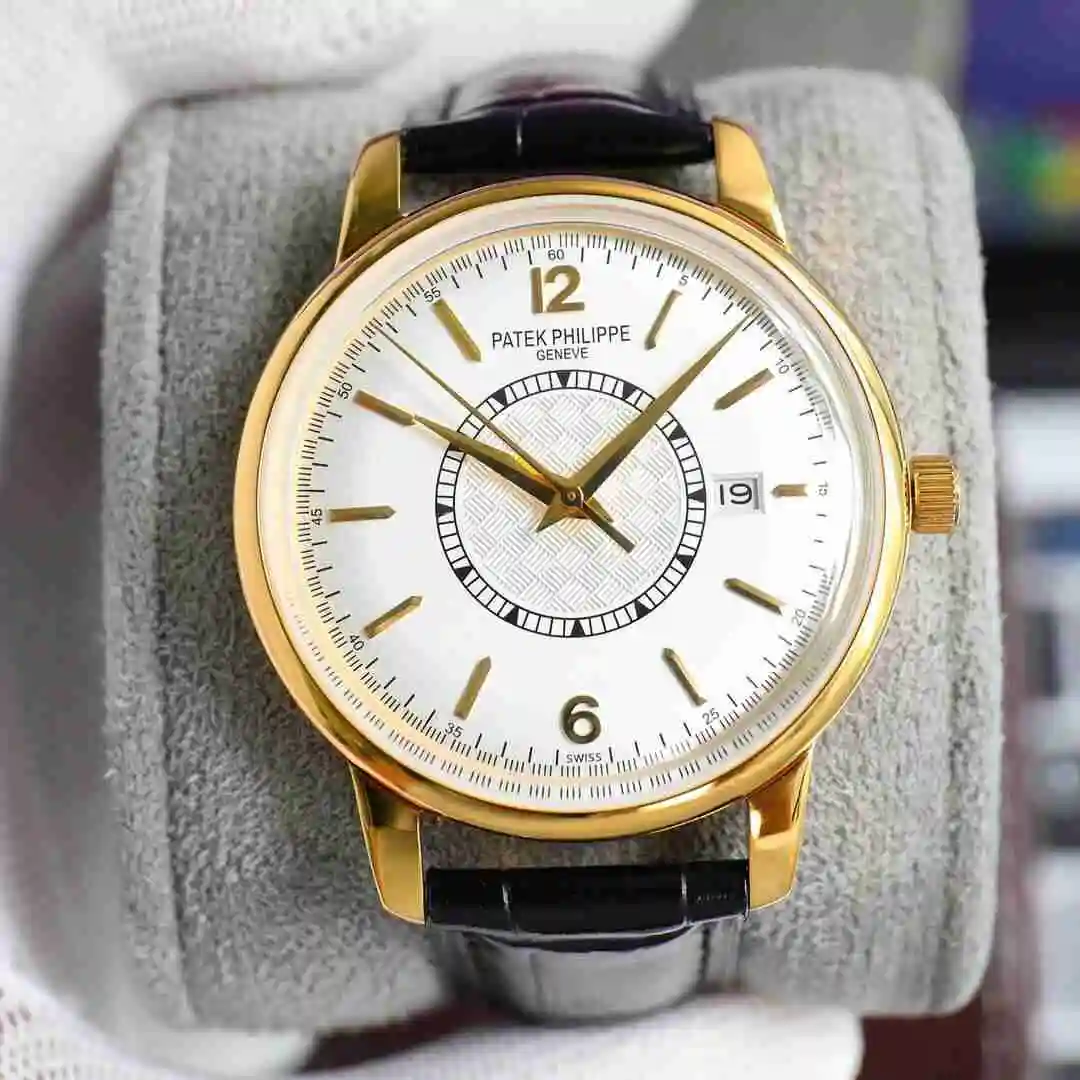 General Watches Patek Philippe Watch Men's Watch Paired with Original Fully Automatic Mechanical Movement Top Grade 316 Precision Steel Case Case with Mineral Super Strong Mirror Diameter 42mm KK09800 view 8
