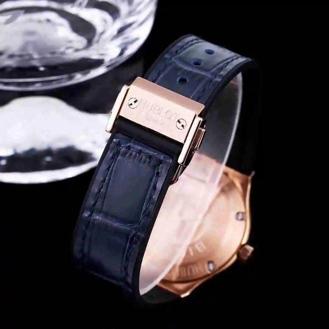 General Watches Hublot Yubo Watch Women's Watch Paired with Original Fully Automatic Mechanical Movement Top Grade 316 Precision Steel Case with Mineral Super Strong Mirror Diameter 40mm KK03350 4 view 2