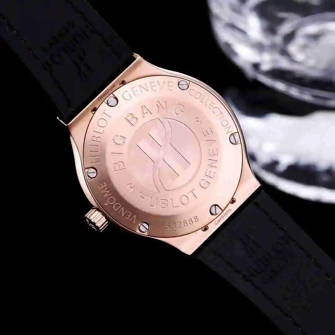 General Watches Hublot Yubo Watch Women's Watch Paired with Original Fully Automatic Mechanical Movement Top Grade 316 Precision Steel Case with Mineral Super Strong Mirror Diameter 40mm KK03350 4 view 3