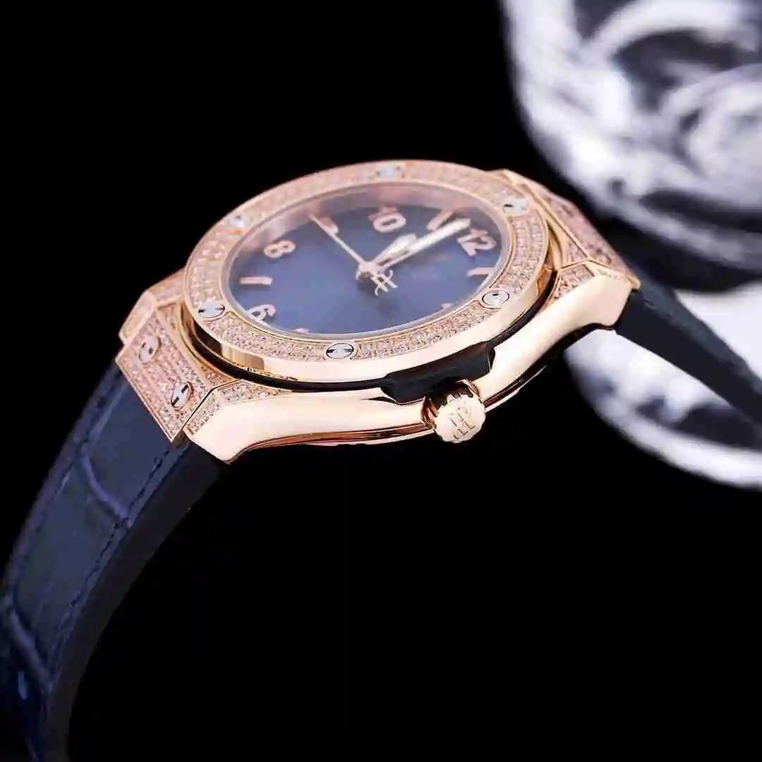 General Watches Hublot Yubo Watch Women's Watch Paired with Original Fully Automatic Mechanical Movement Top Grade 316 Precision Steel Case with Mineral Super Strong Mirror Diameter 40mm KK03350 4 view 4