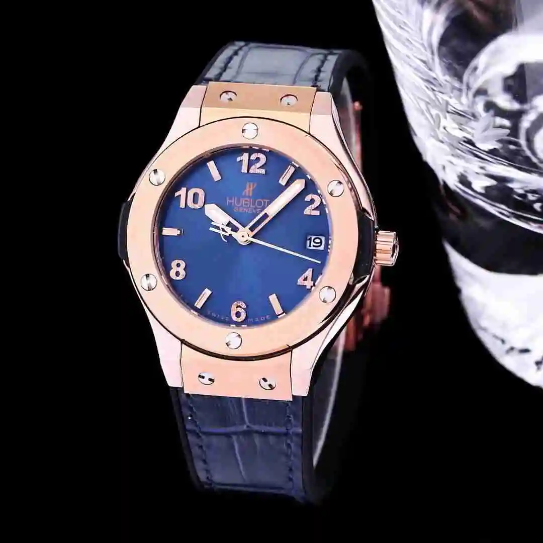 General Watches Hublot Yubo Watch Women's Watch Paired with Original Fully Automatic Mechanical Movement Top Grade 316 Precision Steel Case with Mineral Super Strong Mirror Diameter 40mm KK03350 4 view 6