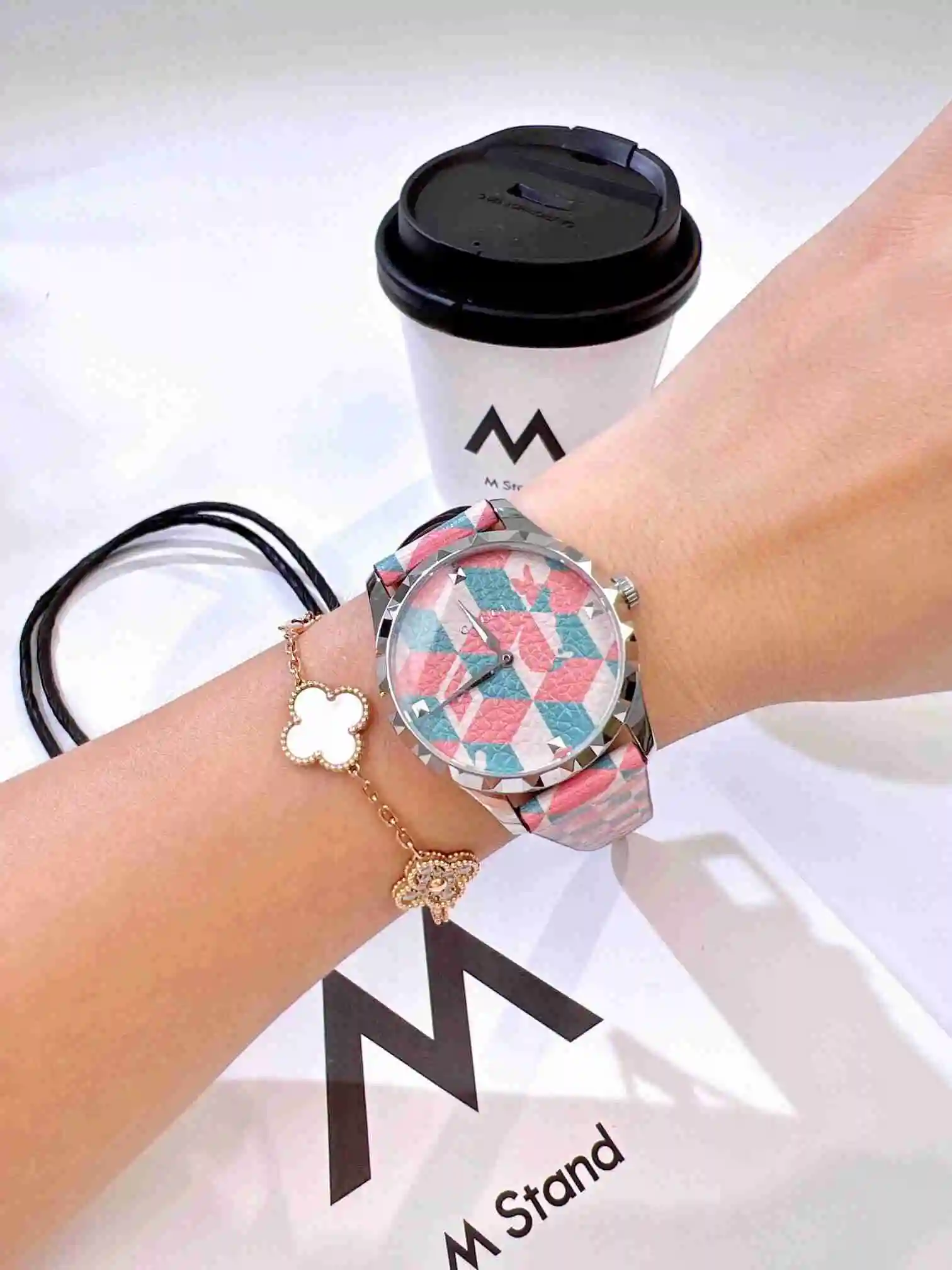 General Watches GUCCI Watch Women's Watch Paired with Original Fully Automatic Mechanical Movement Top Grade 316 Precision Steel Case with Mineral Super Strong Mirror Diameter 38cm KK03050 1 view 6