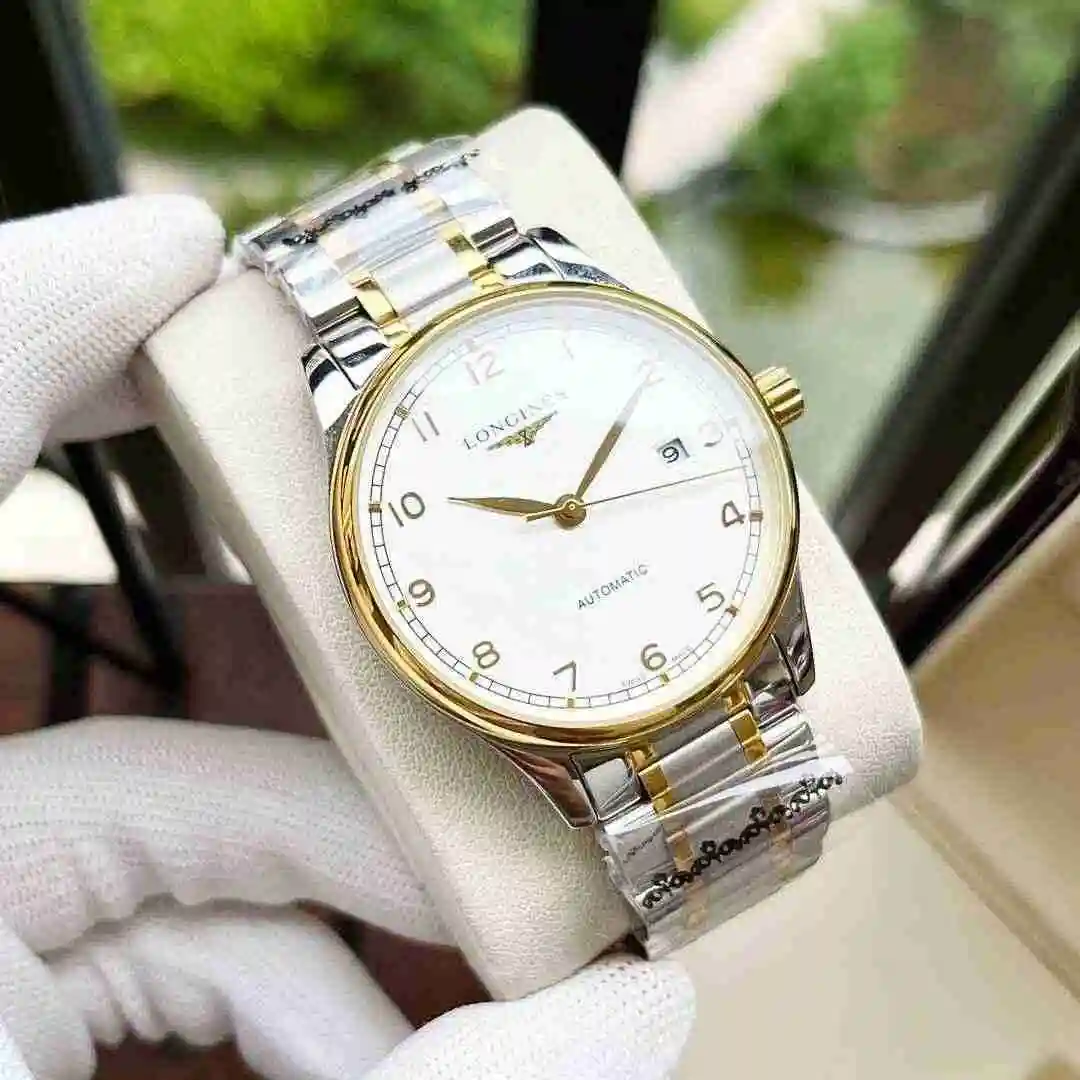 General Watches Longines Watch Men's Watch Paired with Original Fully Automatic Mechanical Movement Top Grade 316 Precision Steel Case with Mineral Super Strong Mirror Diameter 40mm KK04 1 view 7