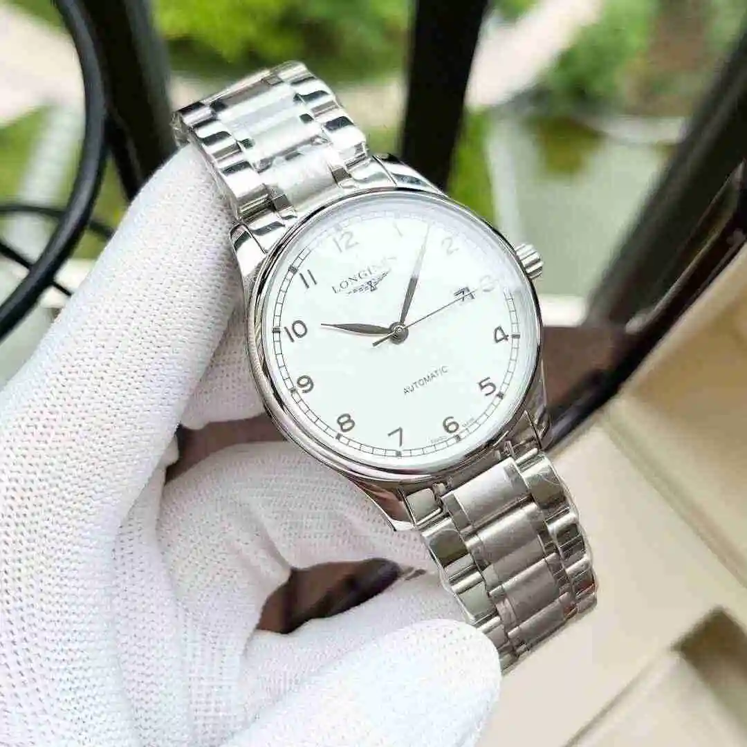 General Watches Longines Watch Men's Watch Paired with Original Fully Automatic Mechanical Movement Top Grade 316 Precision Steel Case with Mineral Super Strong Mirror Diameter 40mm KK04 1 view 8