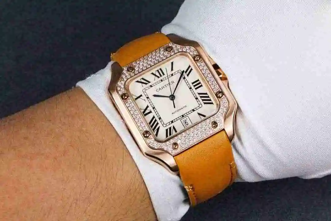 General Watches Cartier White 680 Rose Gold 700 Watch view 7