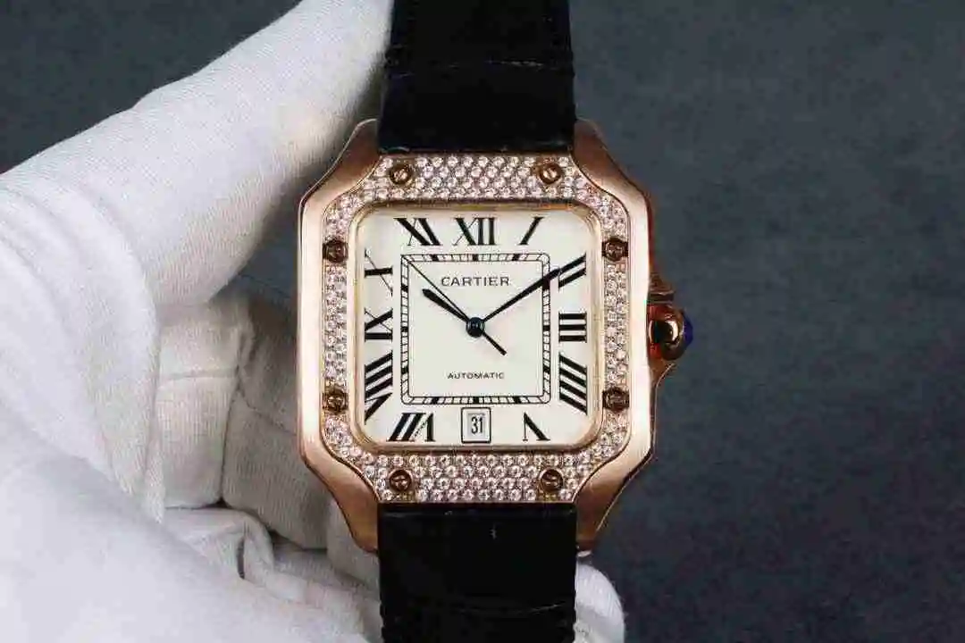 General Watches Cartier White 680 Rose Gold 700 Watch view 9