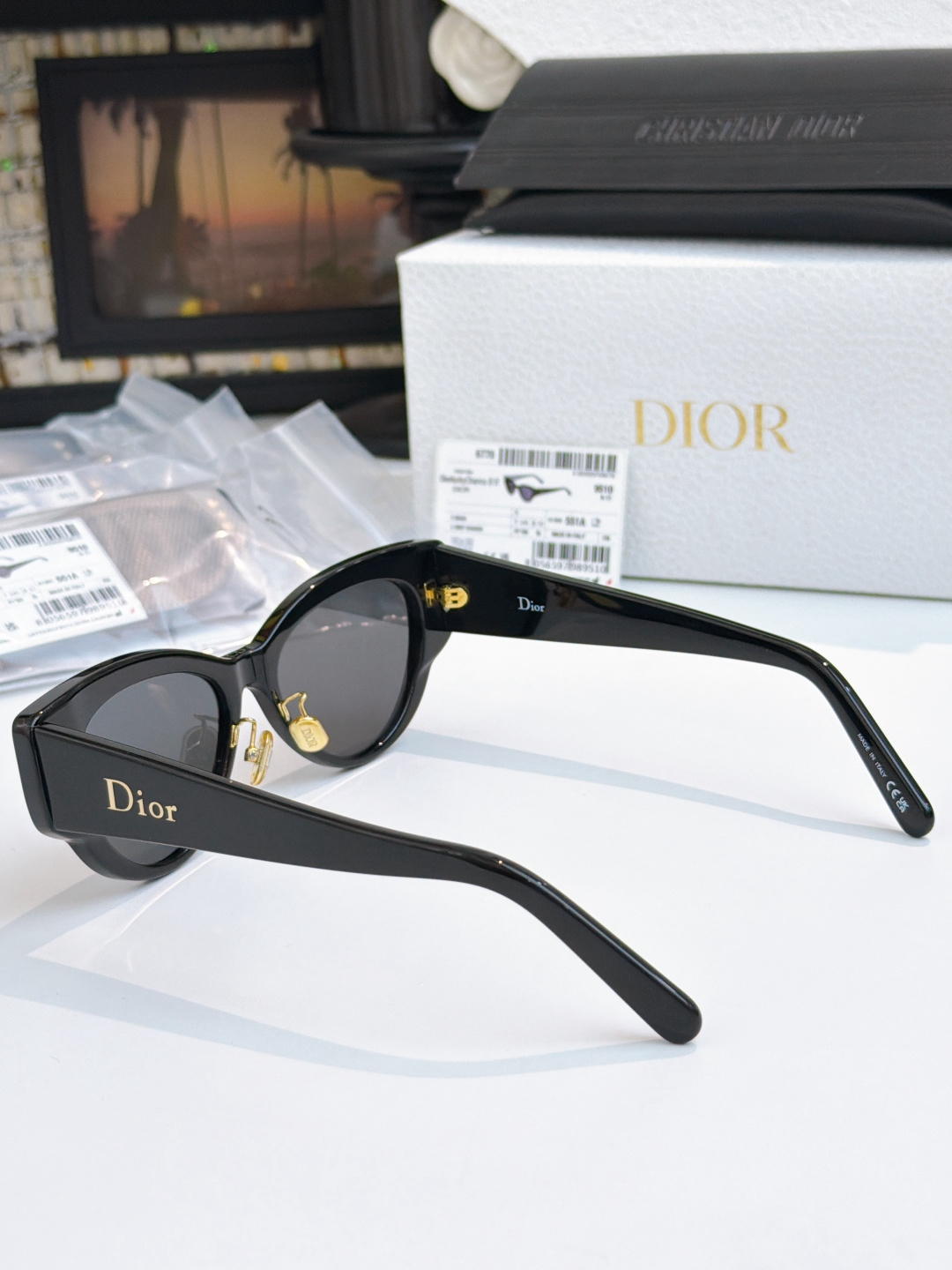 DIO DiorLuckyCharms B1F Size 53-17-145 1208140 Sunglasses view 4