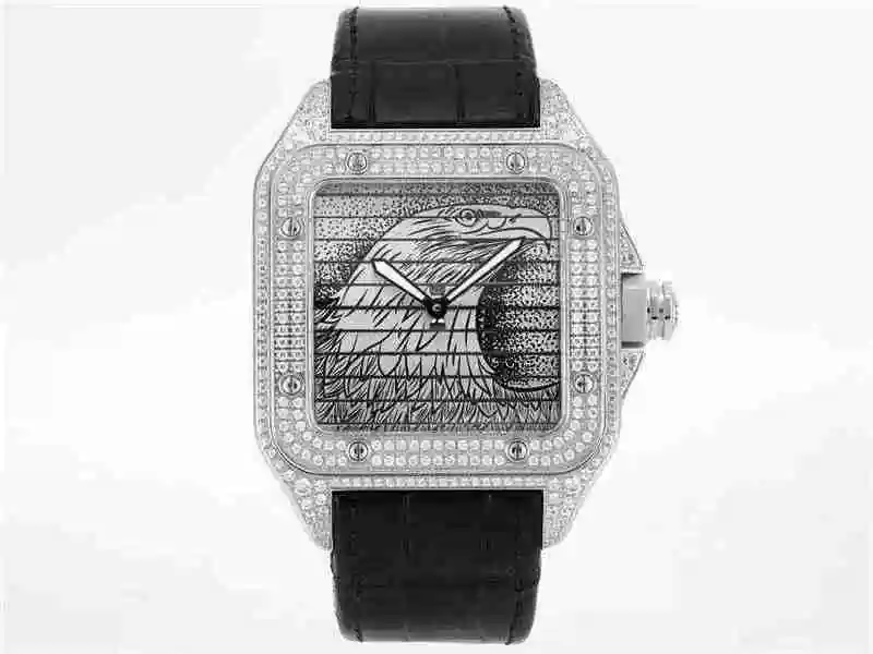 General Watches Cartier three sided integrated 45mm Watch view 9