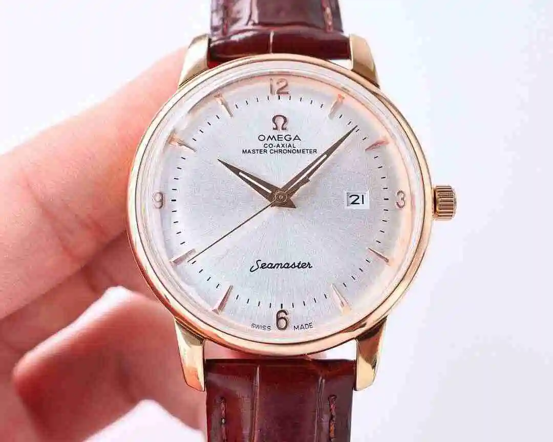 General Watches Omega Watch Men's Watch Paired with Original Fully Automatic Mechanical Movement Top Grade 316 Precision Steel Case with Mineral Super Strong Mirror Diameter 41mm kk011500 view 8