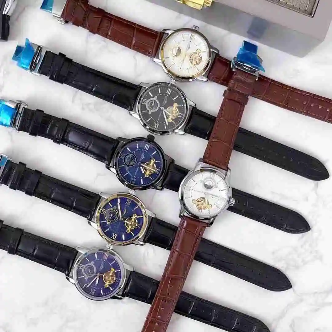 General Watches Longines Watch Men's Watch Paired with Original Fully Automatic Mechanical Movement Top Grade 316 Precision Steel Case with Mineral Super Strong Mirror Diameter 42mm KK03850 1 view 2