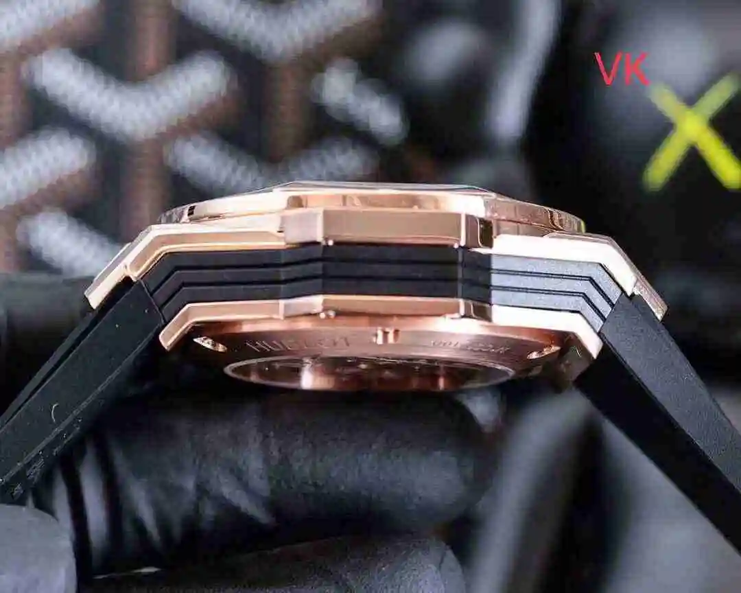 General Watches Hublot Yubo Watch Men's Watch Paired with Original Fully Automatic Mechanical Movement, Top Grade 316 Precision Steel Case with Mineral Super Strong Mirror Diameter 45mm kk07350 view 7