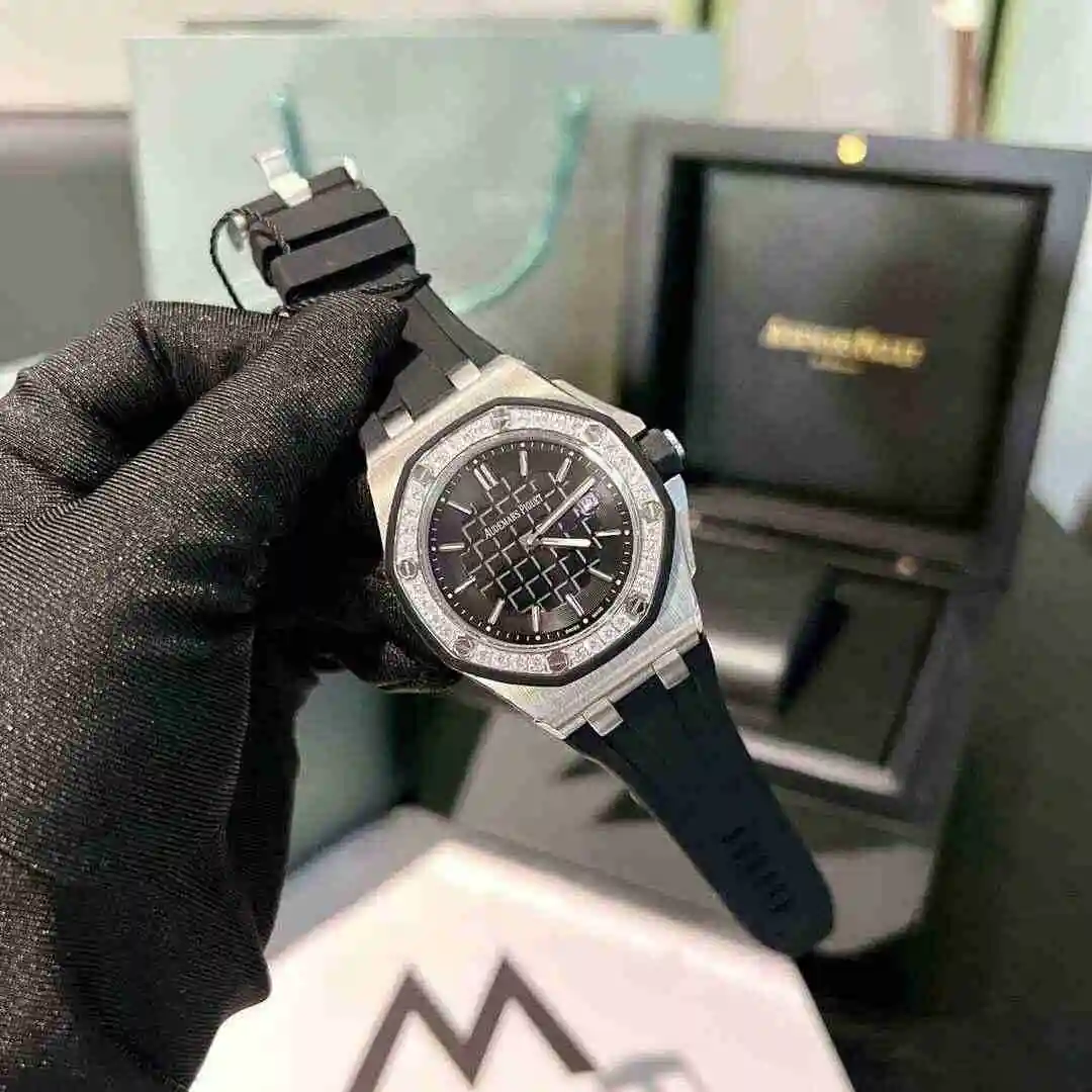 General Watches Audemars Piguet Aibi Watch Women's Watch Paired with Original Fully Automatic Mechanical Movement Top Grade 316 Precision Steel Case with Mineral Super Strong Mirror Diameter 37mm KK04350 view 8