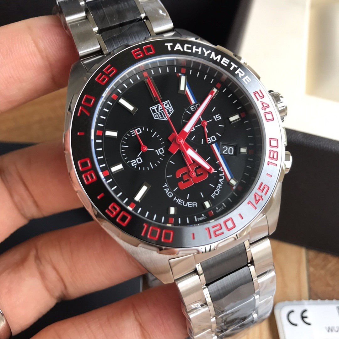 TAG Heuer Formula 1 Stainless Steel Quartz 43mm Watch view 1