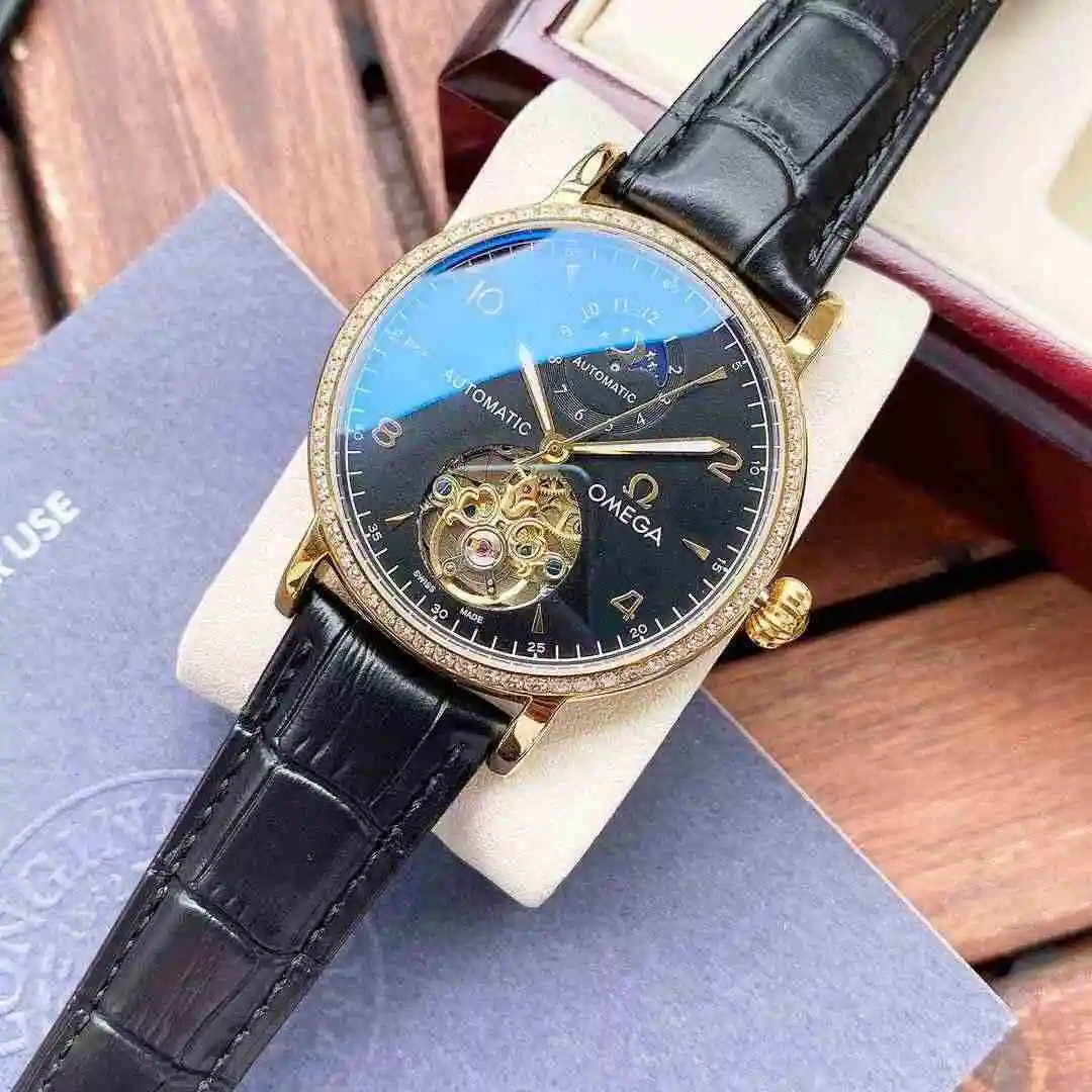General Watches Omega Watch Men's Watch Paired with Original Fully Automatic Mechanical Movement Top Grade 316 Precision Steel Case with Mineral Super Strong Mirror Diameter 42mm KK05250 1 view 3