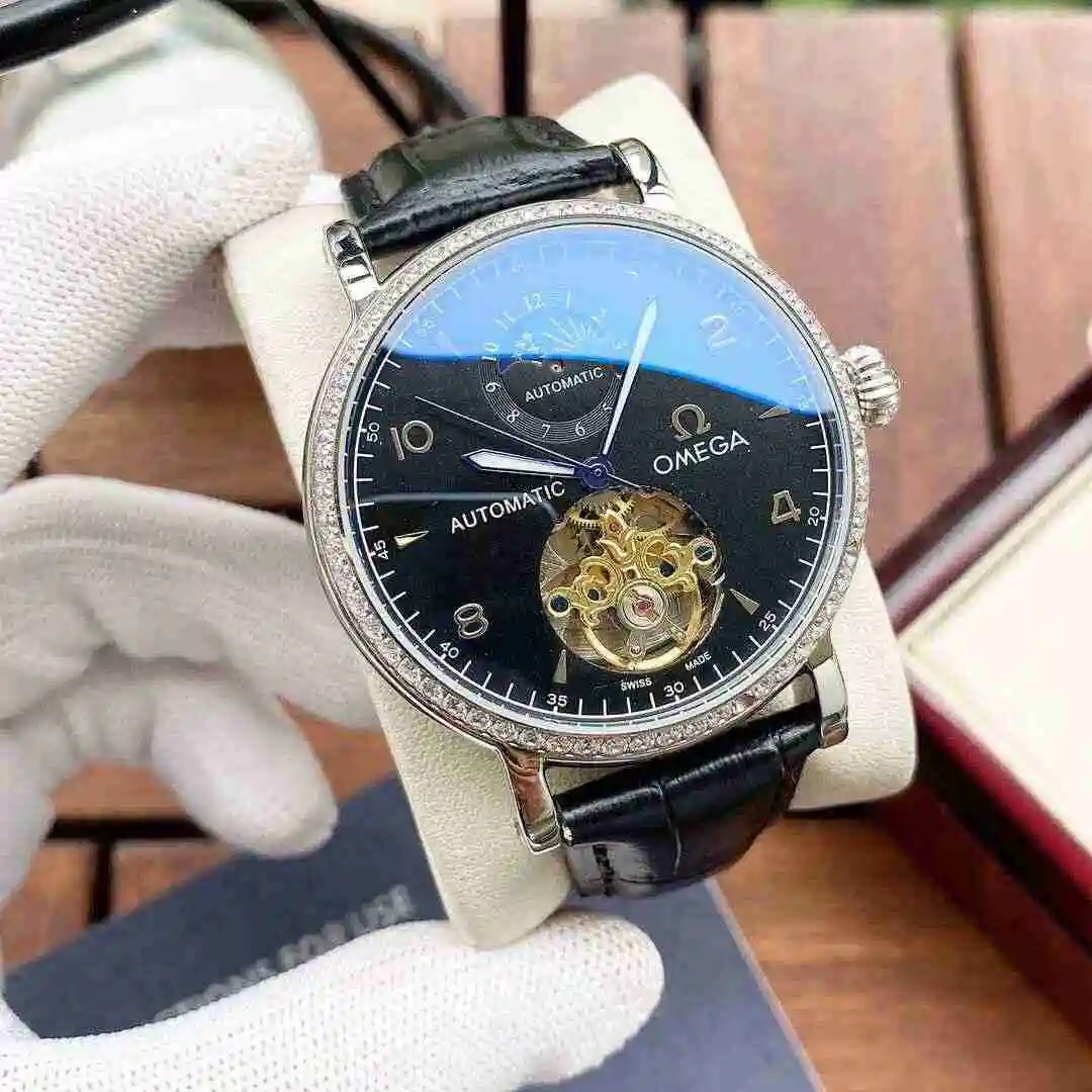 General Watches Omega Watch Men's Watch Paired with Original Fully Automatic Mechanical Movement Top Grade 316 Precision Steel Case with Mineral Super Strong Mirror Diameter 42mm KK05250 1 view 5