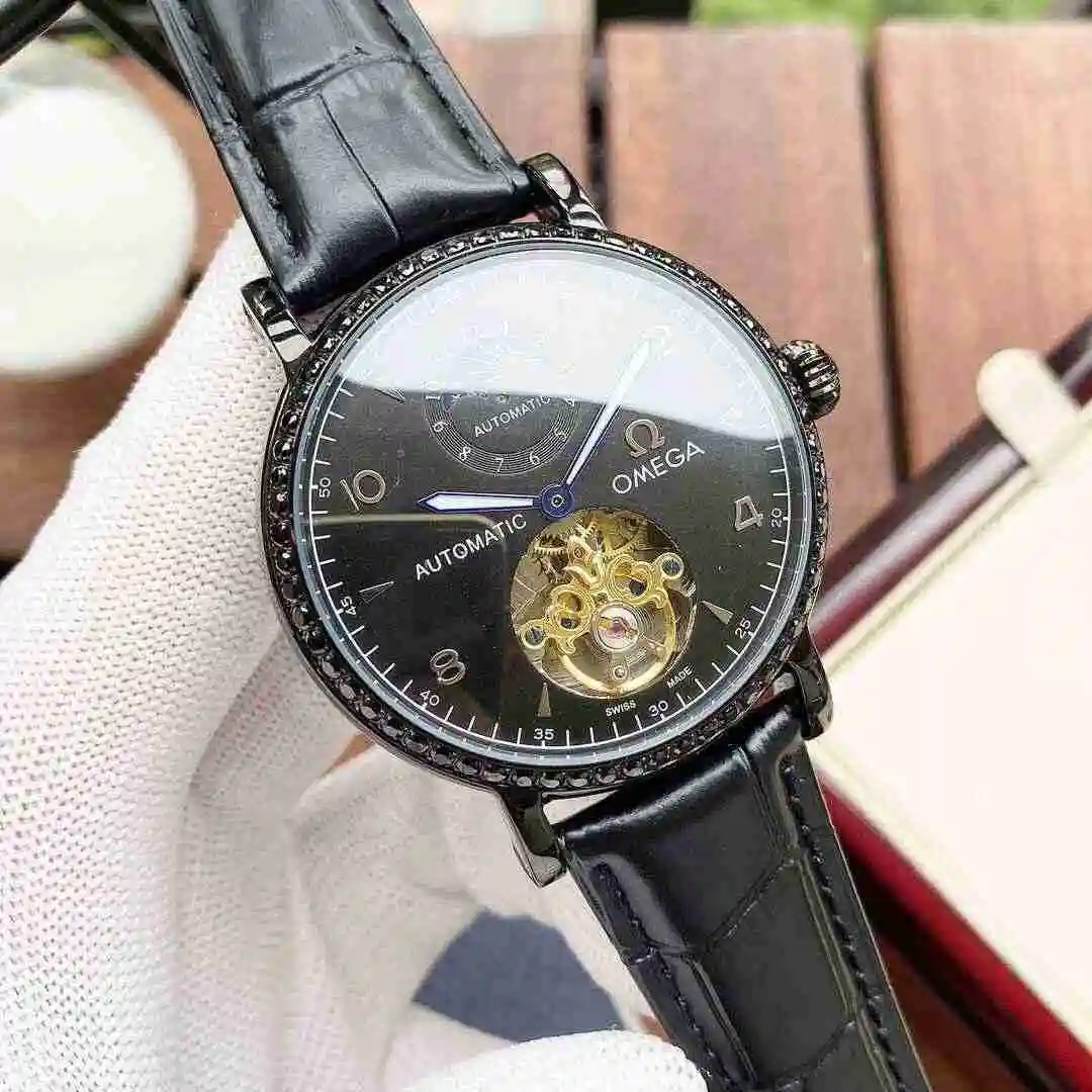 General Watches Omega Watch Men's Watch Paired with Original Fully Automatic Mechanical Movement Top Grade 316 Precision Steel Case with Mineral Super Strong Mirror Diameter 42mm KK05250 1 view 6