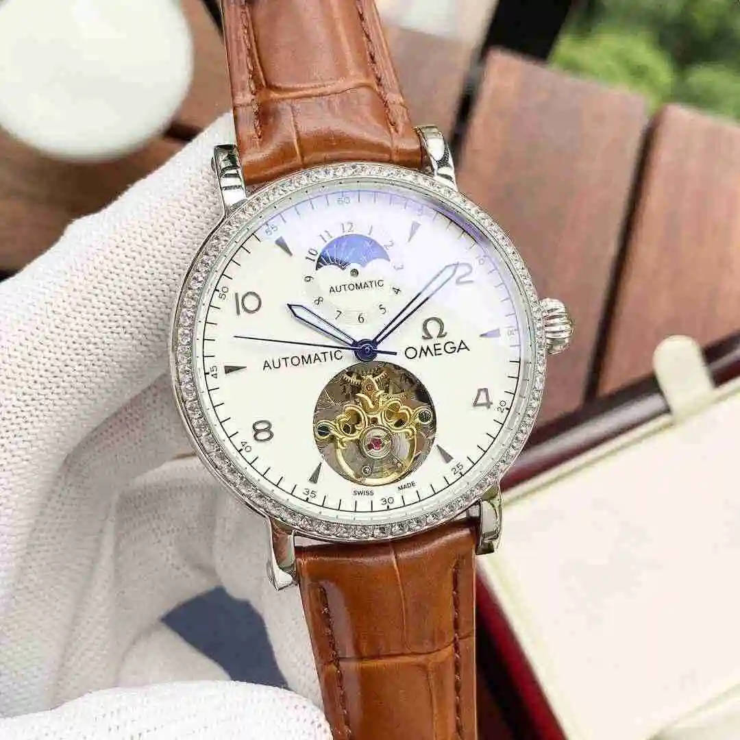 General Watches Omega Watch Men's Watch Paired with Original Fully Automatic Mechanical Movement Top Grade 316 Precision Steel Case with Mineral Super Strong Mirror Diameter 42mm KK05250 1 view 7