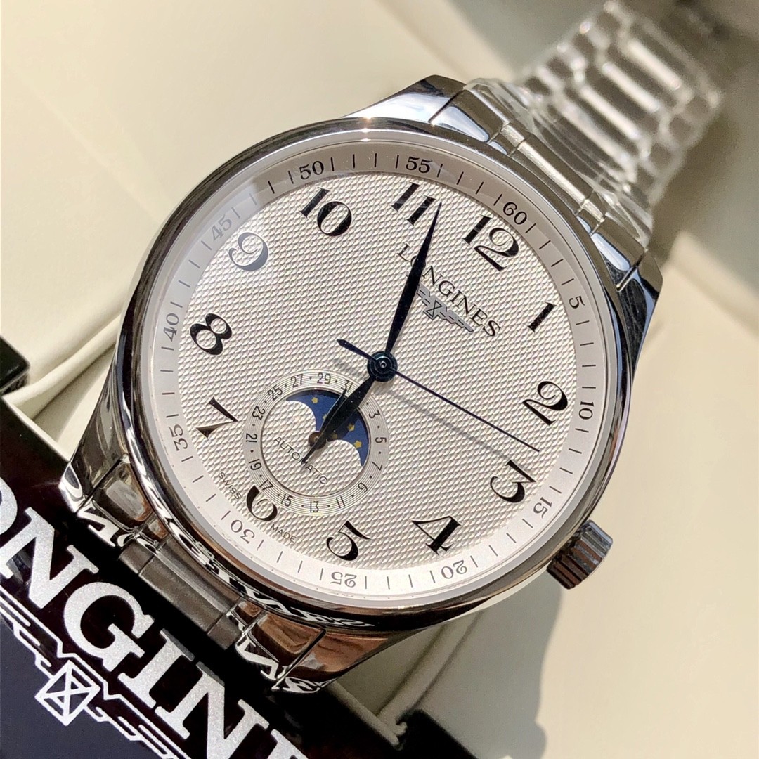 Longines Stainless Steel 42mm Watch view 3