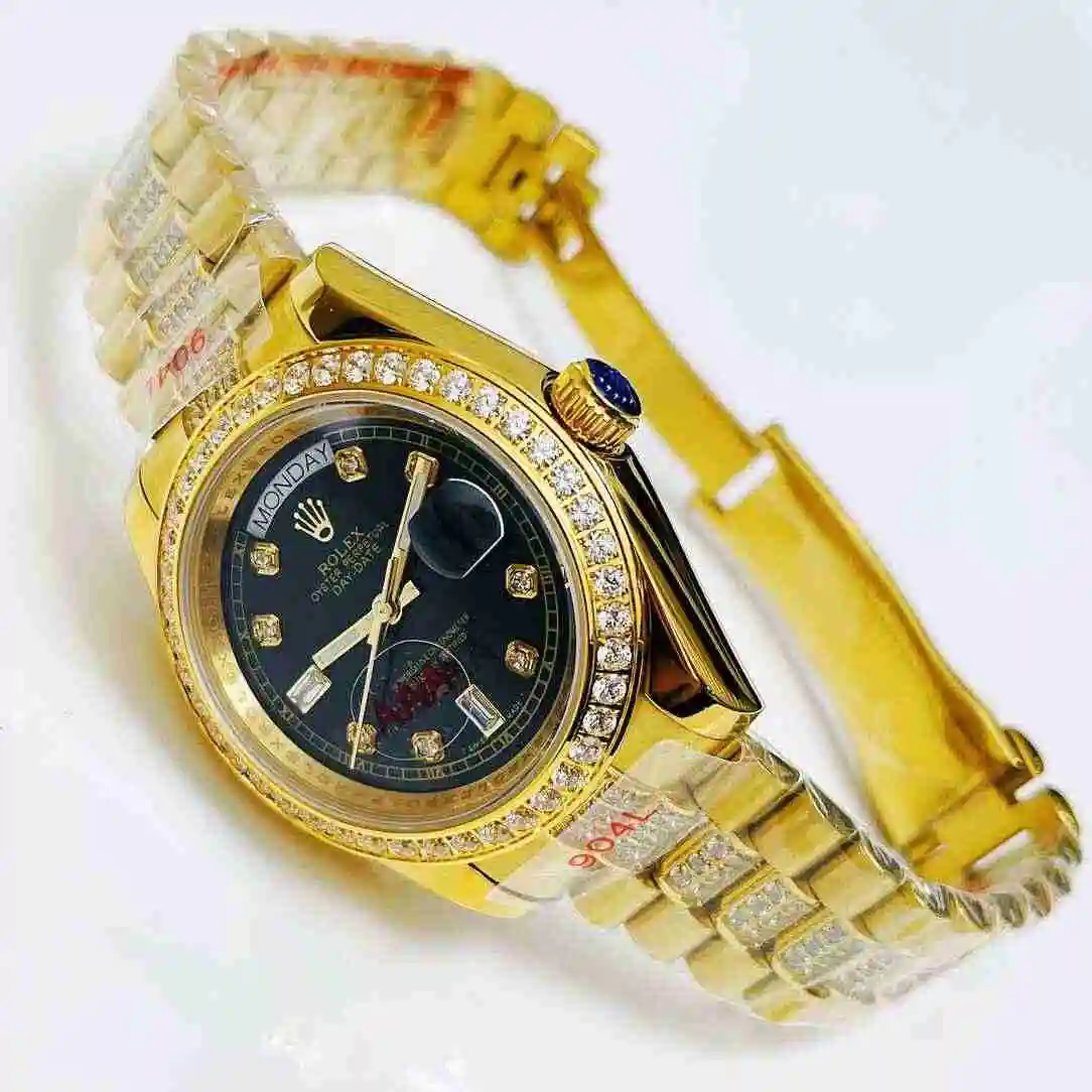 General Watches Rolex Watch Men's Watch Paired with Original Fully Automatic Mechanical Movement Top Grade 316 Precision Steel Case with Mineral Super Strong Mirror Diameter 40mm KK05850 view 7