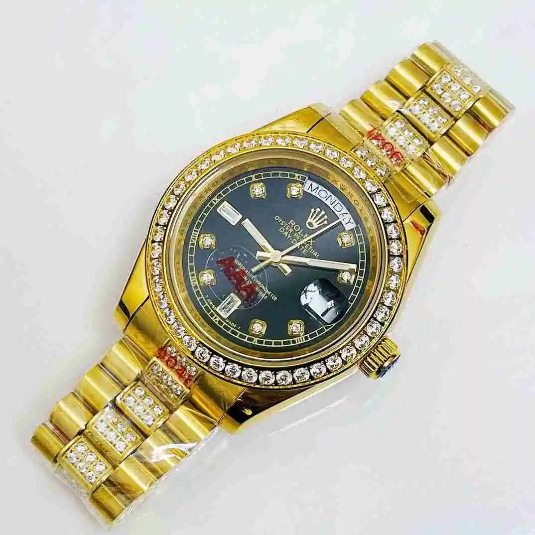 General Watches Rolex Watch Men's Watch Paired with Original Fully Automatic Mechanical Movement Top Grade 316 Precision Steel Case with Mineral Super Strong Mirror Diameter 40mm KK05850 view 8