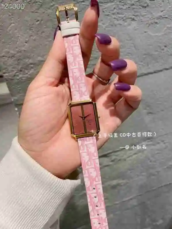 General Watches DIOR Dior Watch Women's Watch Paired with Original Fully Automatic Mechanical Movement Top Grade 316 Precision Steel Case with Mineral Super Strong Mirror Diameter 26X32cm KK02650 4 view 4