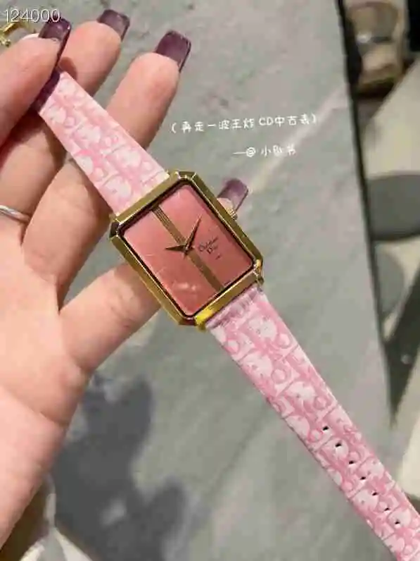 General Watches DIOR Dior Watch Women's Watch Paired with Original Fully Automatic Mechanical Movement Top Grade 316 Precision Steel Case with Mineral Super Strong Mirror Diameter 26X32cm KK02650 4 view 8