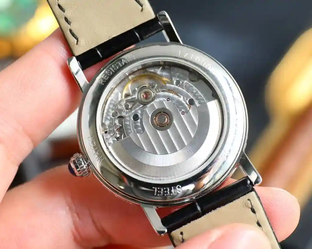General Watches Advanced customized version of the new Jiang@Shidan men's watch, using fully automatic mechanical movement, imported calfskin strap, mineral super mirror, diameter 40mm DMA8808750 view 7
