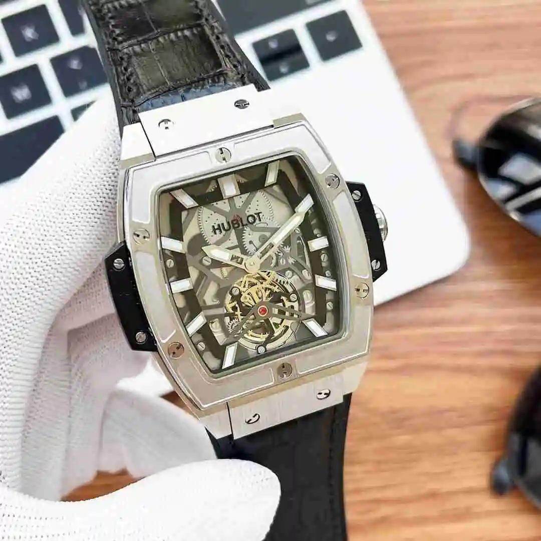 General Watches Hublot Hengbao Watch Men's Watch Paired with Original Fully Automatic Mechanical Movement Top Grade 316 Precision Steel Case with Mineral Super Strong Mirror Diameter 42mm KK05850 1 view 6