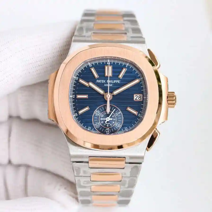 General Watches Patek Philippe Baida @ Feili Watch Men's Watch paired with original fully automatic mechanical movement, top grade 316 precision steel case with mineral super strong mirror diameter 40mm KK016500 view 5