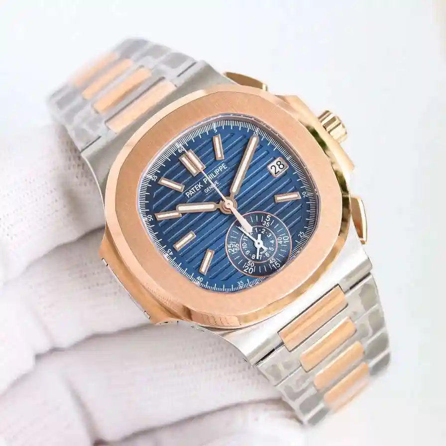 General Watches Patek Philippe Baida @ Feili Watch Men's Watch paired with original fully automatic mechanical movement, top grade 316 precision steel case with mineral super strong mirror diameter 40mm KK016500 view 6