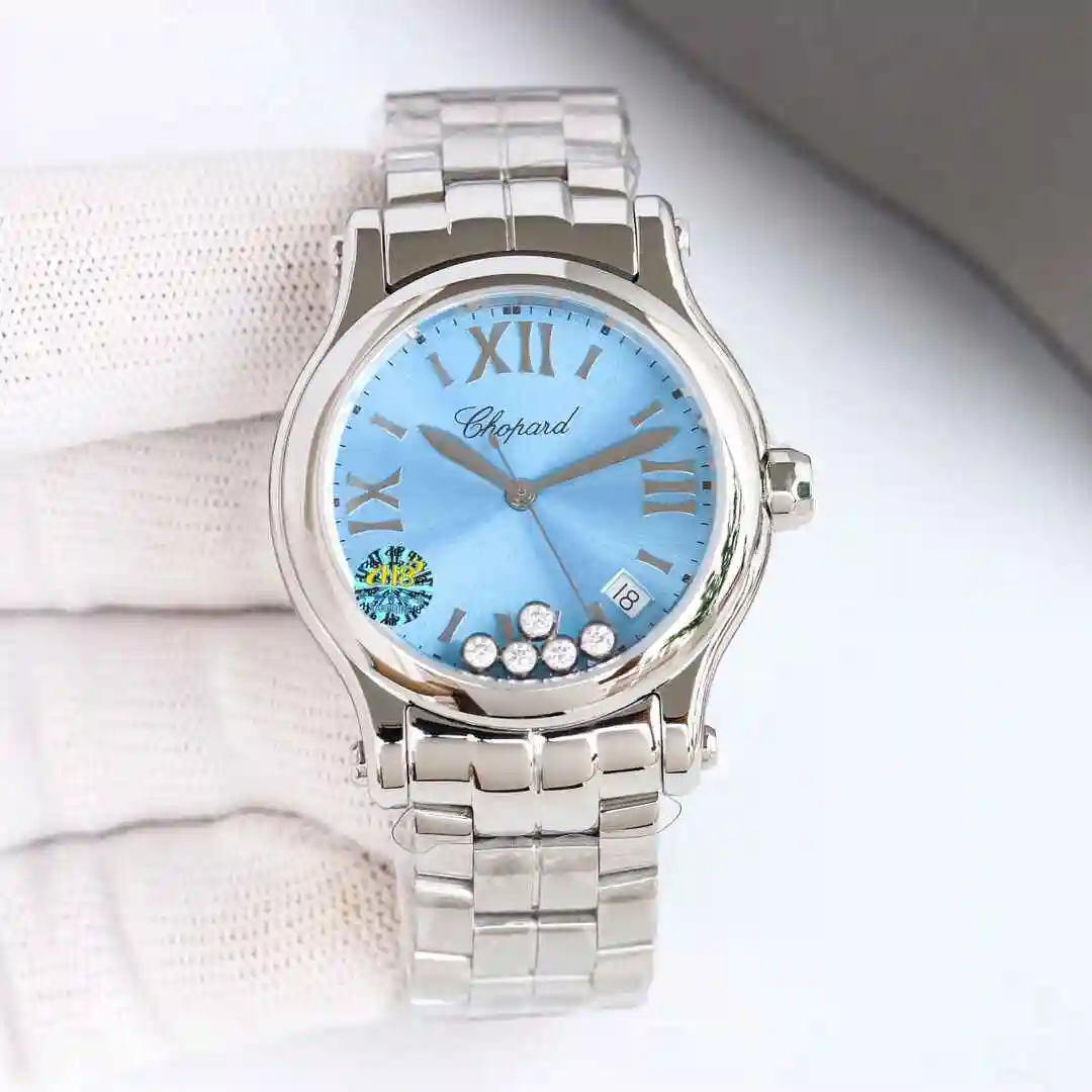 General Watches Chopard Chopin Watch Women's Watch Paired with Original Fully Automatic Mechanical Movement Top Grade 316 Precision Steel Case with Mineral Super Strong Mirror Diameter 35mm kk011500 view 9