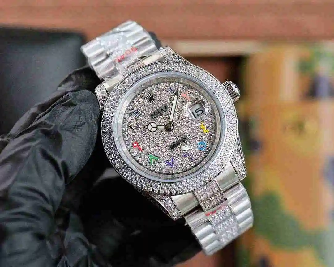 General Watches Rolex Watch Men's Watch Paired with Original Fully Automatic Mechanical Movement Top Grade 316 Precision Steel Case with Mineral Super Strong Mirror Diameter 40mm kk07350 1 view 9