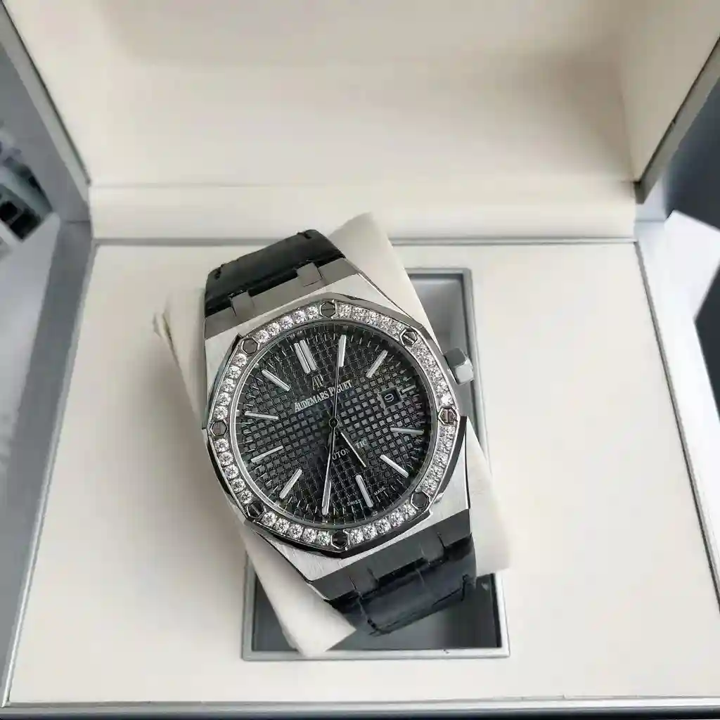 General Watches Audemars Piguet Advanced customized version of the new AP men's watch, using fully automatic mechanical movement, imported calfskin strap, mineral super mirror, diameter 41mm DMA8806950 view 7