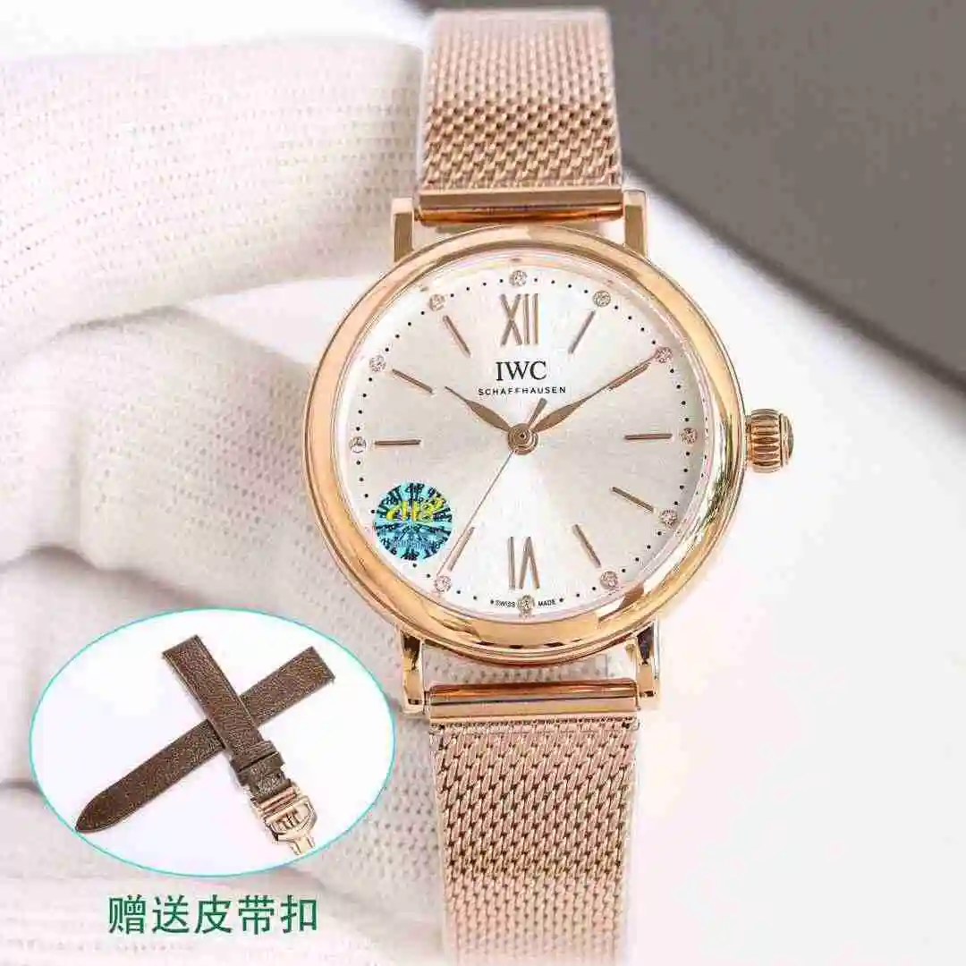 General Watches IWC Wanguo Watch Women's Watch Paired with Original Fully Automatic Mechanical Movement Top Grade 316 Precision Steel Case with Mineral Super Strong Mirror Diameter 34mm kk09800 1 view 9