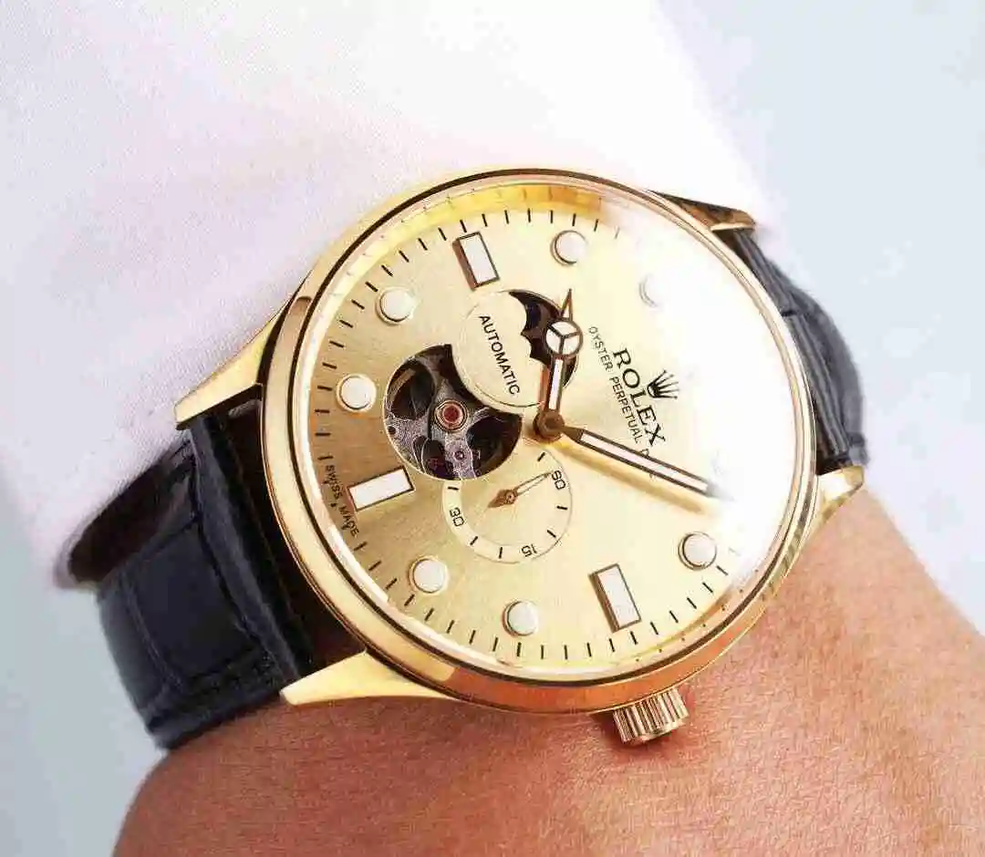 General Watches Rolex Watch Men's Watch Paired with Original Fully Automatic Mechanical Movement Top Grade 316 Precision Steel Case with Mineral Super Strong Mirror Diameter 40mm kk07250 view 5