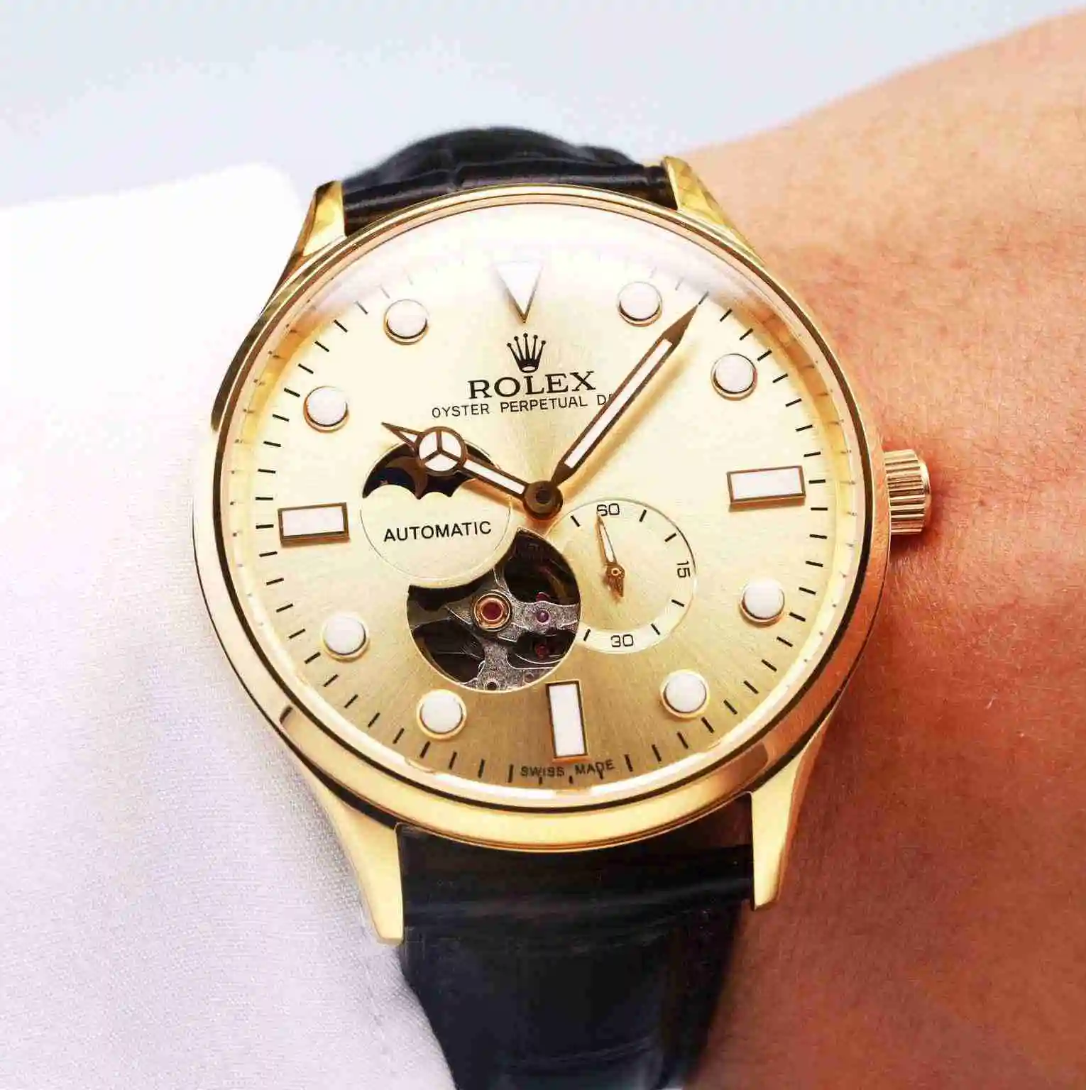 General Watches Rolex Watch Men's Watch Paired with Original Fully Automatic Mechanical Movement Top Grade 316 Precision Steel Case with Mineral Super Strong Mirror Diameter 40mm kk07250 view 7