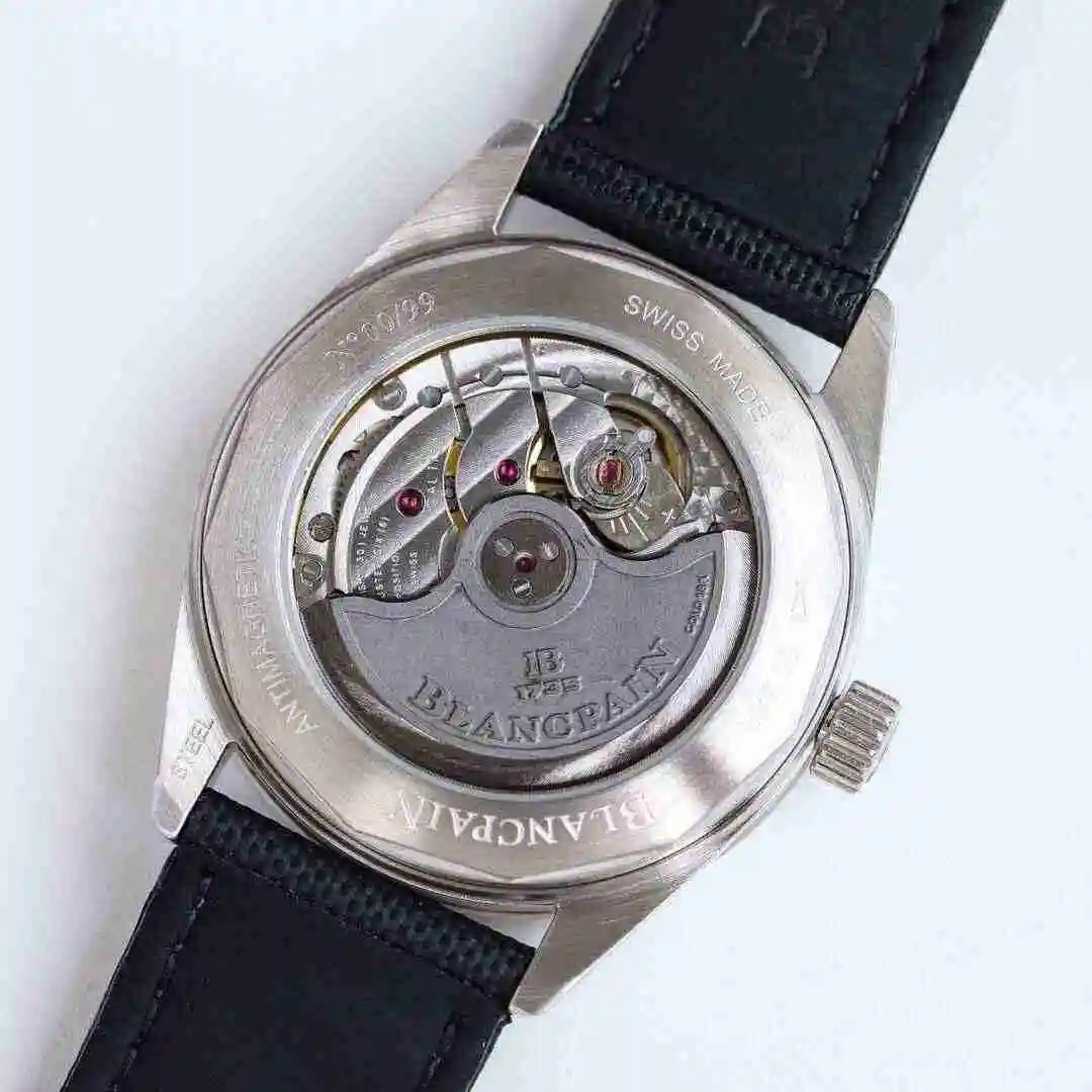 General Watches Bao Po Watch Men's Watch Paired with Original Fully Automatic Mechanical Movement, Top Grade 316 Precision Steel Case with Mineral Super Strong Mirror Diameter 38mm kk view 4
