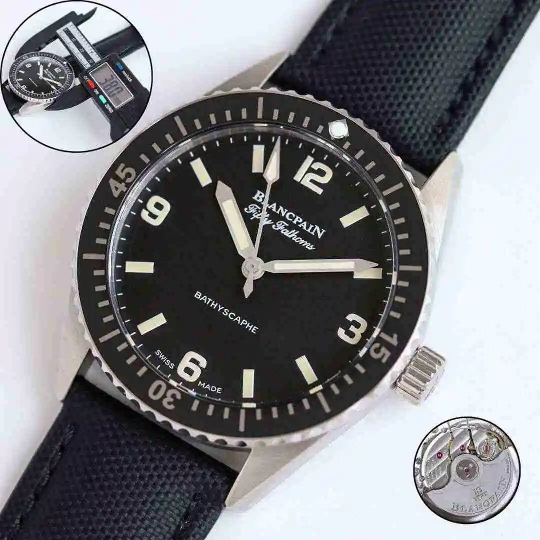 General Watches Bao Po Watch Men's Watch Paired with Original Fully Automatic Mechanical Movement, Top Grade 316 Precision Steel Case with Mineral Super Strong Mirror Diameter 38mm kk view 5