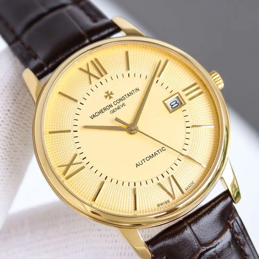 General Watches Vacheron Constantin Jiangshi@Denton Watch Men's watch with original fully automatic mechanical movement, top 316 stainless steel case and strap, mineral super mirror, diameter 40mm KK09850 1 view 5