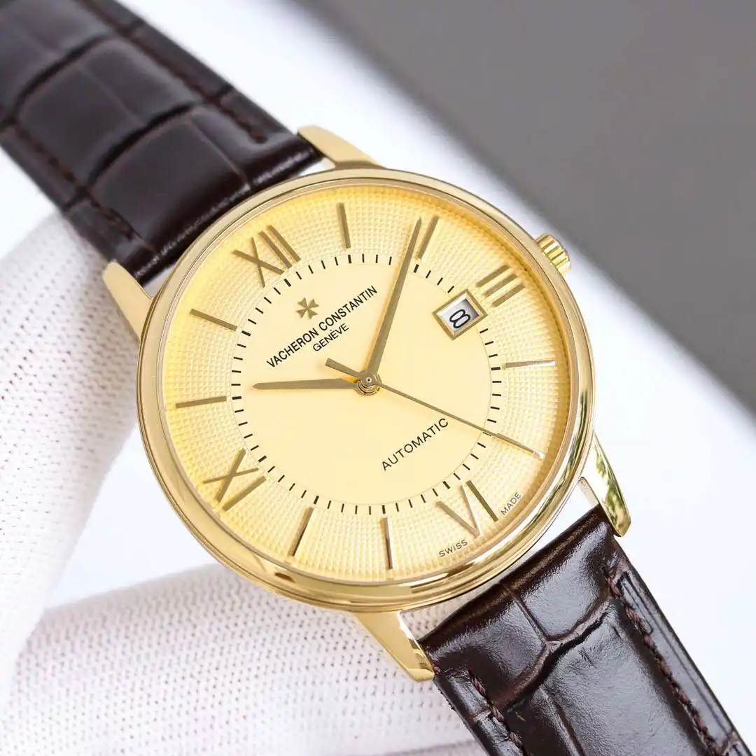 General Watches Vacheron Constantin Jiangshi@Denton Watch Men's watch with original fully automatic mechanical movement, top 316 stainless steel case and strap, mineral super mirror, diameter 40mm KK09850 1 view 7