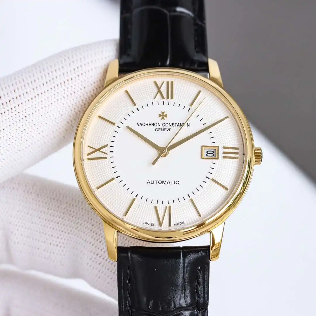 General Watches Vacheron Constantin Jiangshi@Denton Watch Men's watch with original fully automatic mechanical movement, top 316 stainless steel case and strap, mineral super mirror, diameter 40mm KK09850 1 view 9