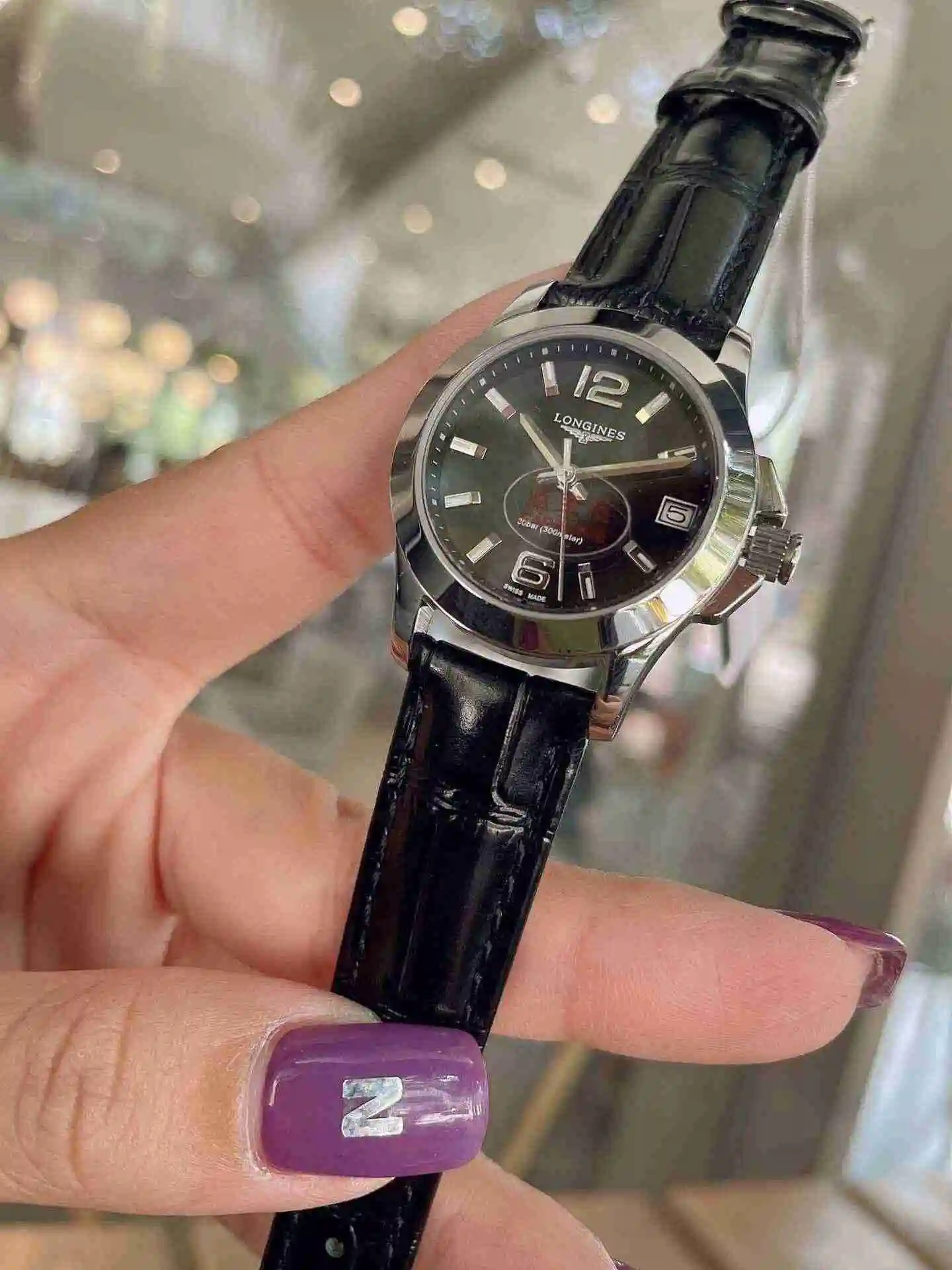 General Watches Longines Watch Women's Watch Paired with Original Fully Automatic Mechanical Movement Top Grade 316 Precision Steel Case with Mineral Super Strong Mirror Diameter 30mm KK02650 3 view 7