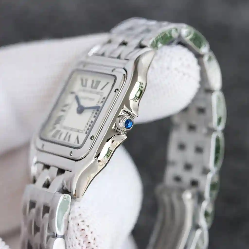General Watches Cartier Advanced customized version of the new Ka@Diya couple watch, using fully automatic mechanical movement, top-grade 316 stainless steel case and strap, mineral super mirror, diameter 27mm DMA8807850 view 3
