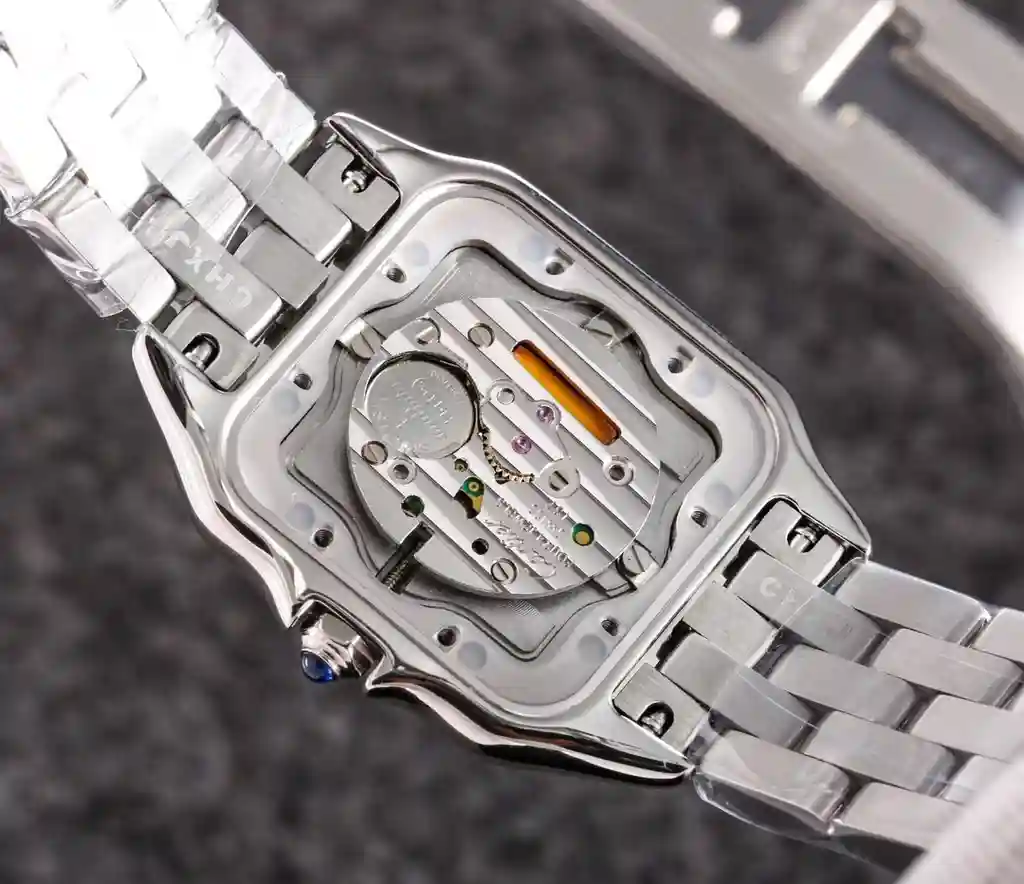 General Watches Cartier Advanced customized version of the new Ka@Diya couple watch, using fully automatic mechanical movement, top-grade 316 stainless steel case and strap, mineral super mirror, diameter 27mm DMA8807850 view 5