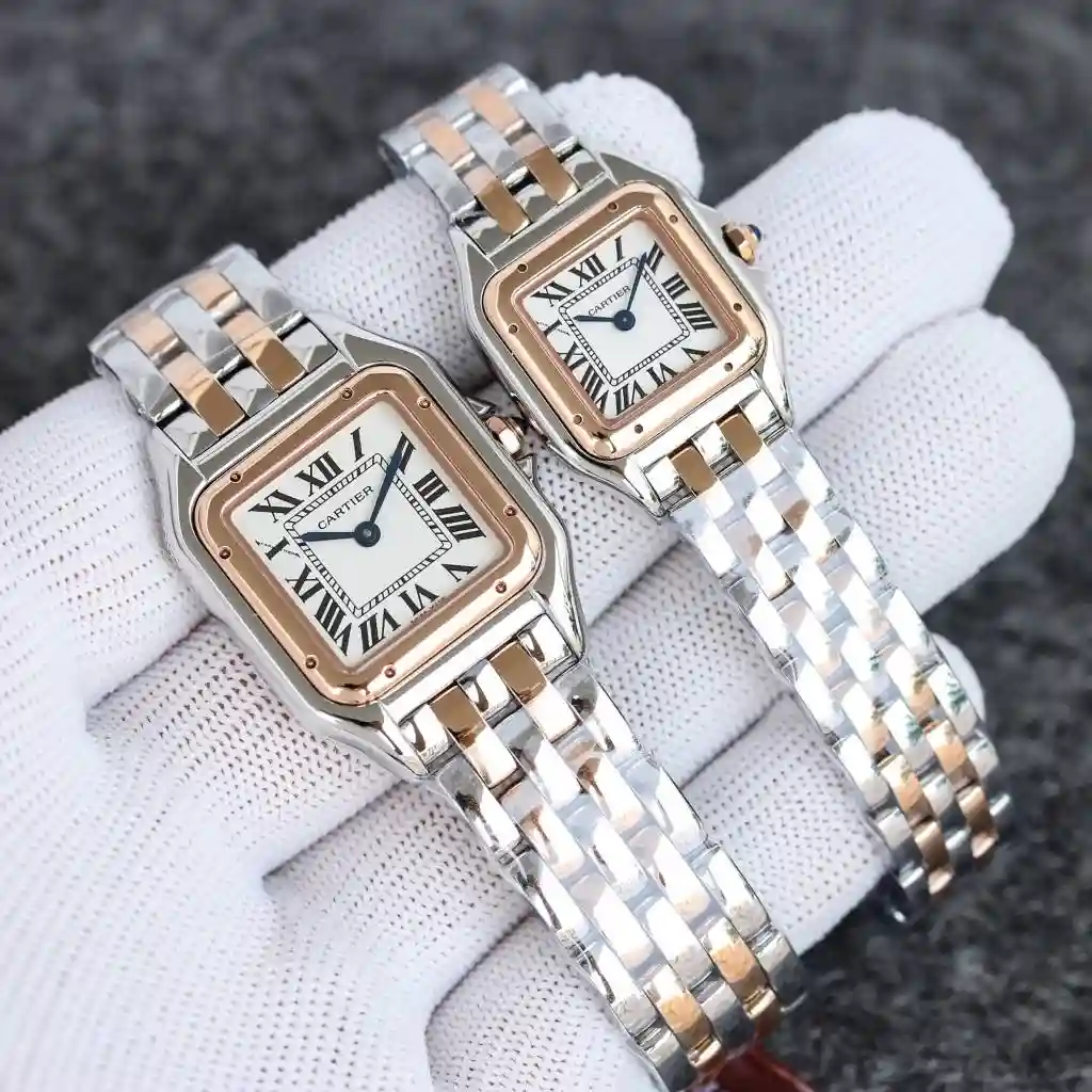 General Watches Cartier Advanced customized version of the new Ka@Diya couple watch, using fully automatic mechanical movement, top-grade 316 stainless steel case and strap, mineral super mirror, diameter 27mm DMA8807850 view 7