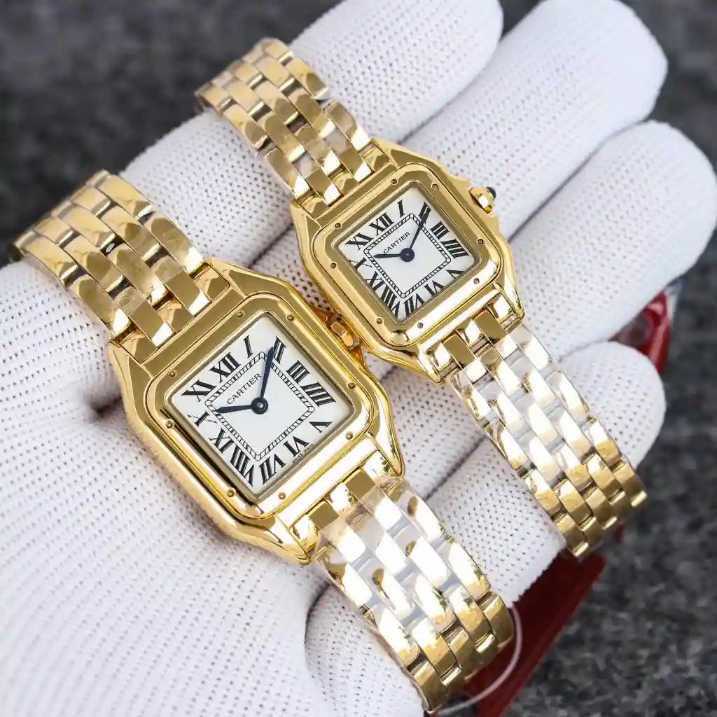 General Watches Cartier Advanced customized version of the new Ka@Diya couple watch, using fully automatic mechanical movement, top-grade 316 stainless steel case and strap, mineral super mirror, diameter 27mm DMA8807850 view 8