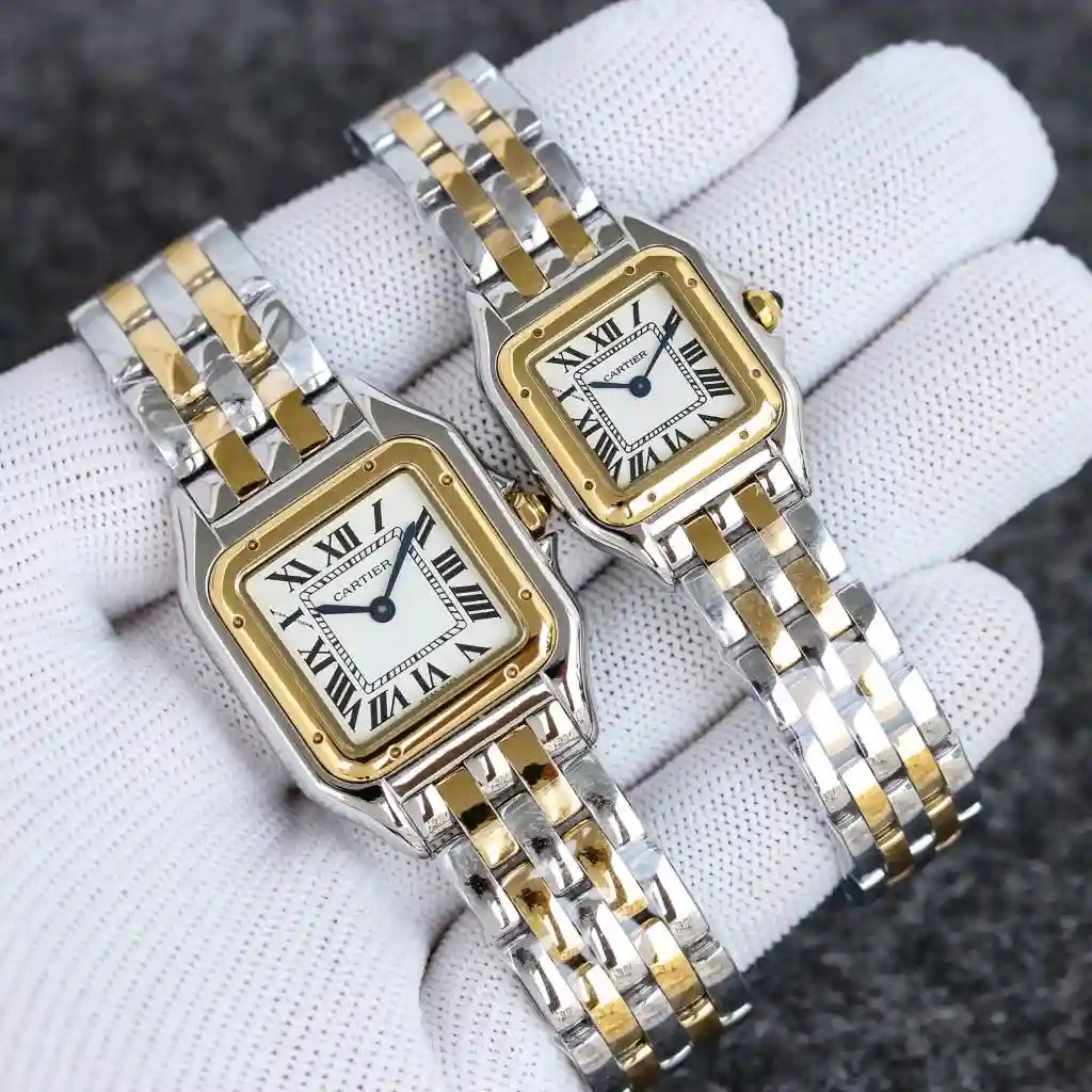 General Watches Cartier Advanced customized version of the new Ka@Diya couple watch, using fully automatic mechanical movement, top-grade 316 stainless steel case and strap, mineral super mirror, diameter 27mm DMA8807850 view 9